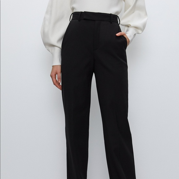 [SOLD ON DEPOP] Aritzia Babaton Agency Pant (US 2) old version in black - Picture 1 of 6